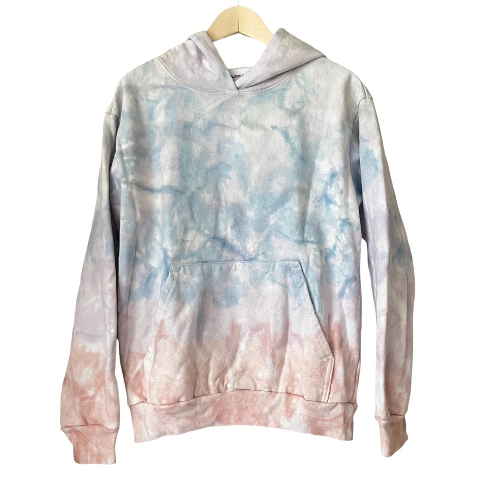 Talentless Pastel Tie Dye Hoodie Hooded Sweatshirt size Small